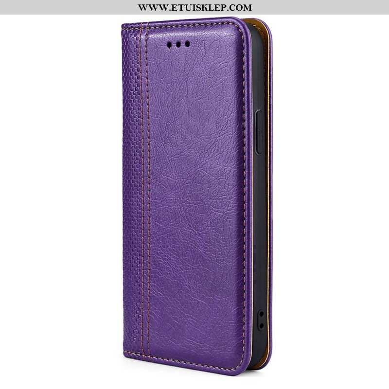 Etui Na Telefon do Oppo Find X5 Pro Etui Folio Efekt Skóry Vintage